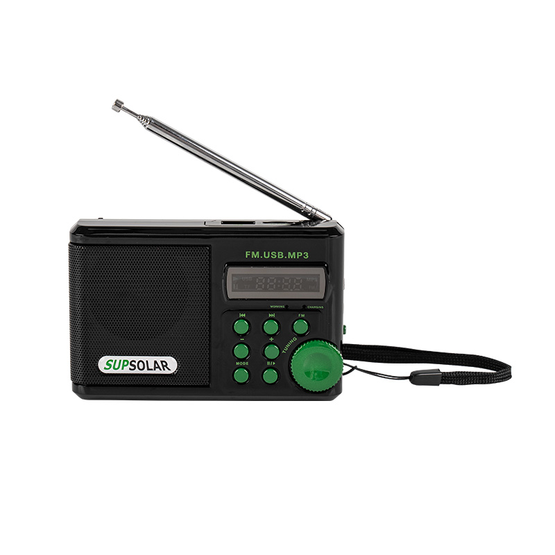 Rechargeable eu radio