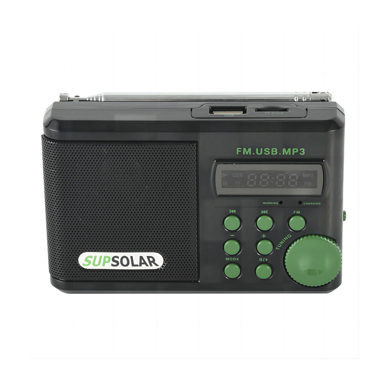 Rechargeable eu radio