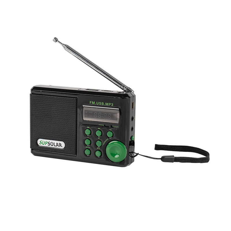 Rechargeable eu radio